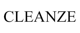 CLEANZE trademark