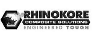 RHINOKORE COMPOSITE SOLUTIONS ENGINEERED TOUGH trademark