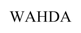 WAHDA trademark