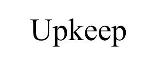 UPKEEP trademark