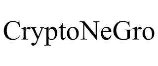 CRYPTONEGRO trademark