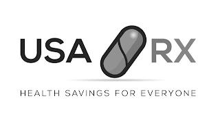 USA RX HEALTH SAVINGS FOR EVERYONE trademark