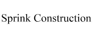 SPRINK CONSTRUCTION trademark