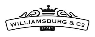 WILLIAMSBURG & CO 1896 trademark