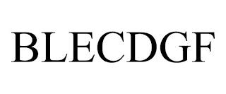 BLECDGF trademark