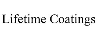 LIFETIME COATINGS trademark