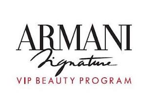 ARMANI SIGNATURE VIP BEAUTY PROGRAM trademark