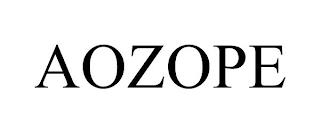 AOZOPE trademark