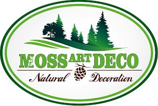 MOSSART DECO NATURAL DECORATION trademark