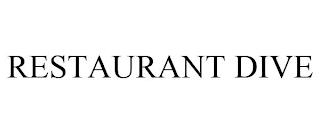 RESTAURANT DIVE trademark