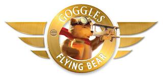 GOGGLES FLYING BEAR trademark