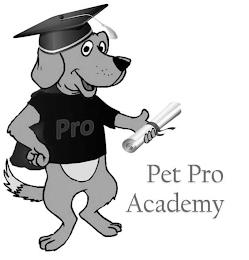 PRO PET PRO ACADEMY trademark