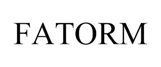 FATORM trademark