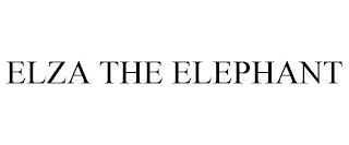 ELZA THE ELEPHANT trademark