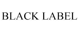 BLACK LABEL trademark