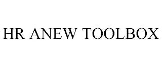 HR ANEW TOOLBOX trademark