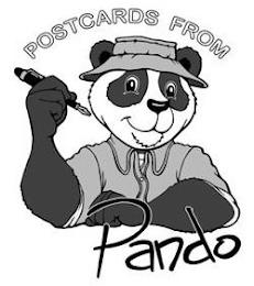 POSTCARDS FROM PANDO trademark