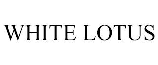 WHITE LOTUS trademark