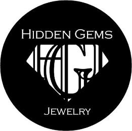 HIDDEN GEMS JEWELRY HGJ trademark