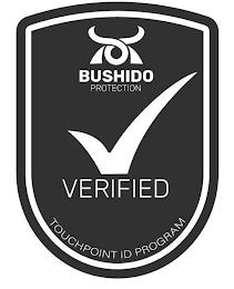 BUSHIDO PROTECTION VERIFIED TOUCHPOINT ID PROGRAM trademark