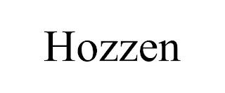 HOZZEN trademark