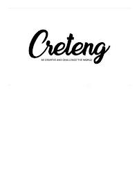 CRETENG BE CREATIVE AND CHALLENGE THE WORLD trademark