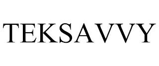 TEKSAVVY trademark