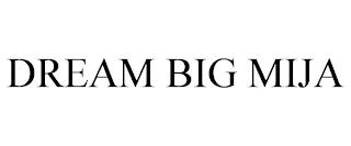 DREAM BIG MIJA trademark