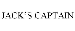 JACK'S CAPTAIN trademark