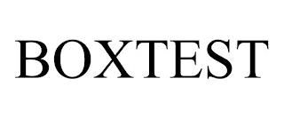 BOXTEST trademark