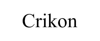 CRIKON trademark