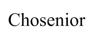 CHOSENIOR trademark