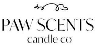 PAW SCENTS CANDLE CO trademark