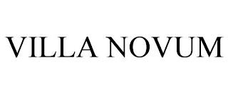 VILLA NOVUM trademark