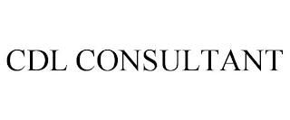 CDL CONSULTANT trademark