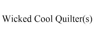 WICKED COOL QUILTER(S) trademark