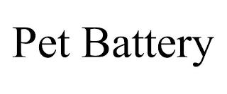 PET BATTERY trademark