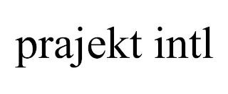 PRAJEKT INTL trademark