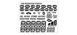 I/M MONITOR STATUS trademark