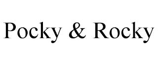 POCKY & ROCKY trademark