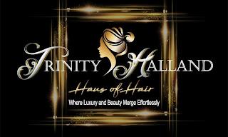 TRINITY HALLAND HAUS OF HAIR WHERE LUXURY AND BEAUTY MERGE EFFORTLESSLY trademark