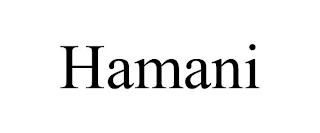 HAMANI trademark