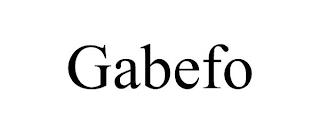 GABEFO trademark