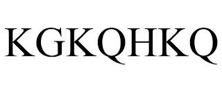 KGKQHKQ trademark