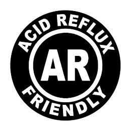 ACID REFLUX AR FRIENDLY trademark