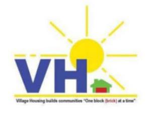 VH VILLAGE HOUSING BUILDS COMMUNITIES "ONE BLOCK (BRICK) AT A TIME" trademark