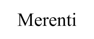 MERENTI trademark