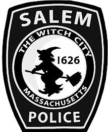 SALEM POLICE THE WITCH CITY MASSACHUSETTS 1626 trademark