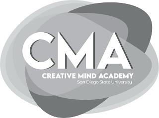 CMA CREATIVE MIND ACADEMY SAN DIEGO STATE UNIVERSITY trademark