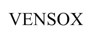 VENSOX trademark